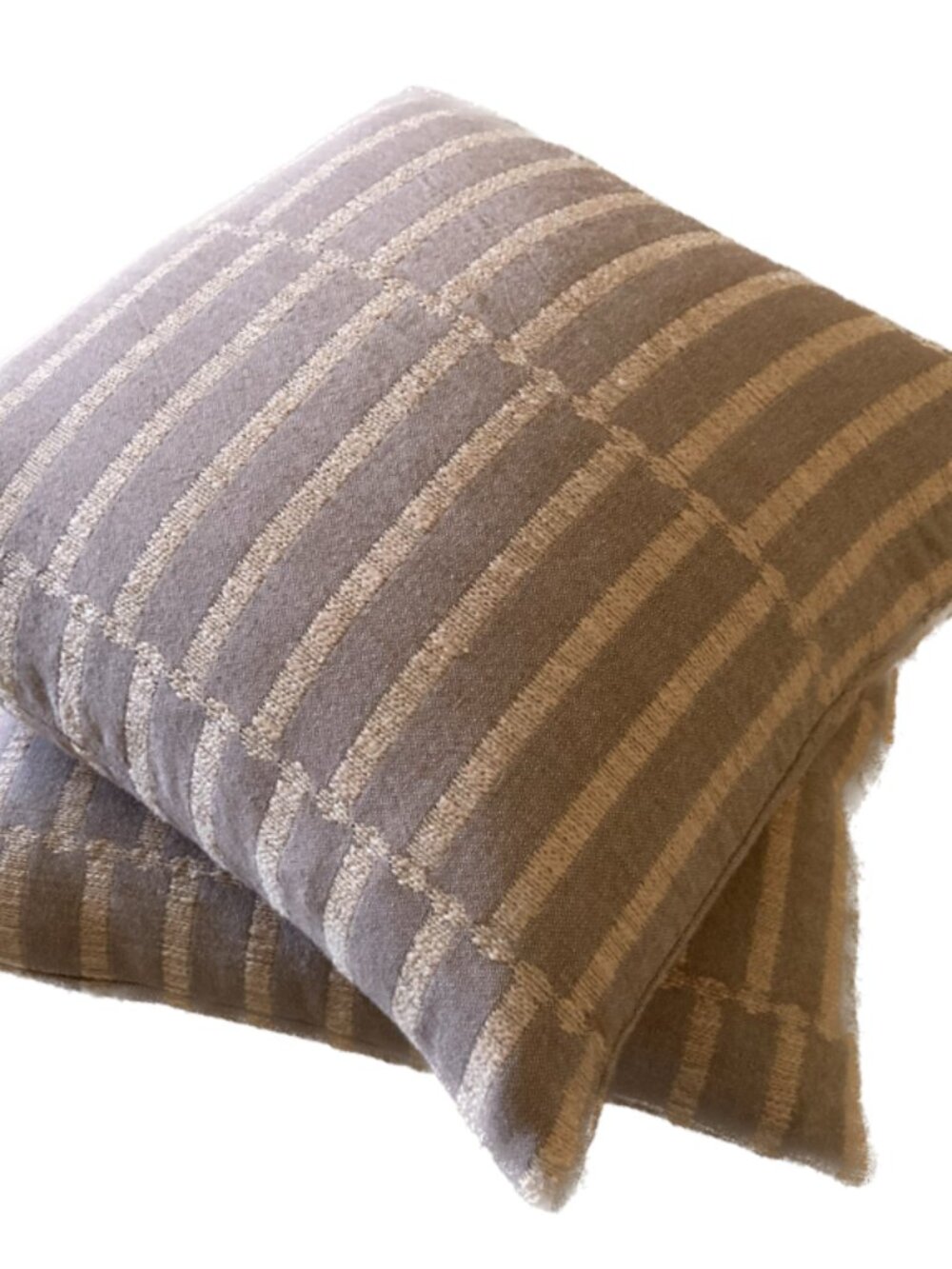 LULU & GEORGIA Pair 20" PILLOWS  "THISBEE" Blush - NEW!